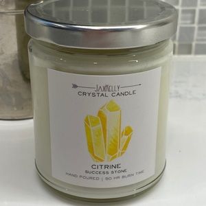 J.A.X. KELLYNEW Citrine Crystal Candle - Success